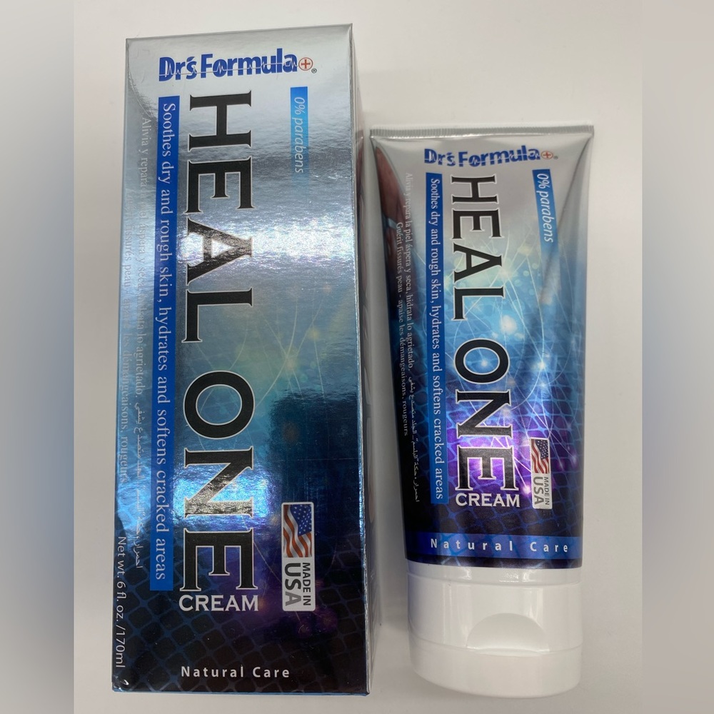 Dr's Formula Heal One Cream Soothes and Repair Rough Dry Skin, Cracked Area